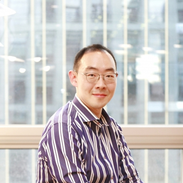 인터뷰에 참여한 전영재 대표님의 모습입니다.